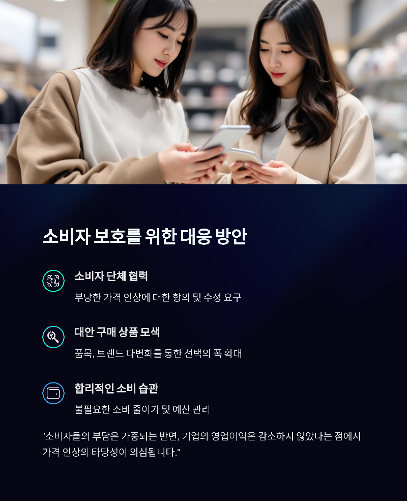 소비자 보호와 대응 방안