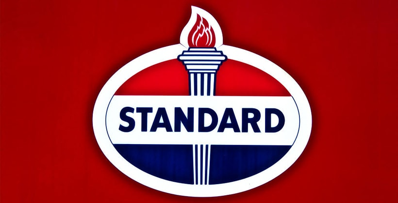 스탠다드 오일 로고 standard oil logo