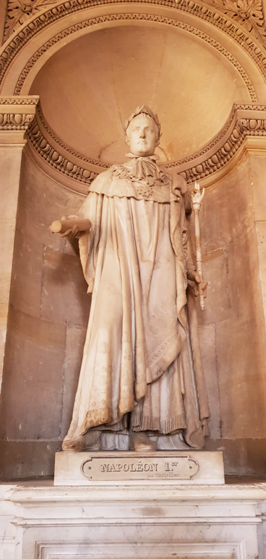 베르사유 궁전 나폴레옹 1세 전신 석상