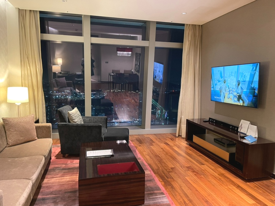 인천 송도 야경 송도 호캉스 추천! 오크우드 프리미어 43