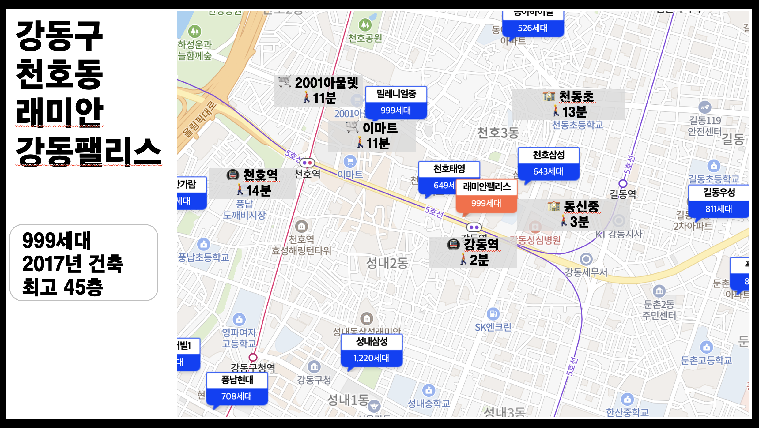 래미안 강동 팰리스