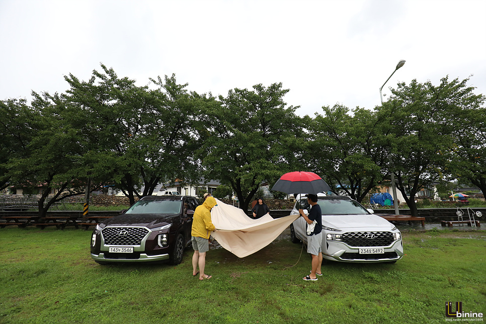 싼타페 차박 현대차 더 뉴 15