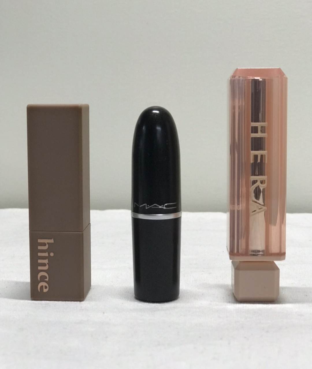  가을뮤트 립 추천 / 맥 씨쉬어(SEE SHEER) & 힌스 무드 인핸서 마뜨 크레이브 & 헤라 센슈얼 스파이시 누드밤 무디