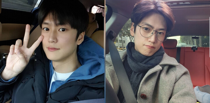 두장의-셀카-모습이-보이고-있습니다.