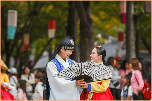 한국민속촌 퍼레이드 얼씨구 절씨구 공연