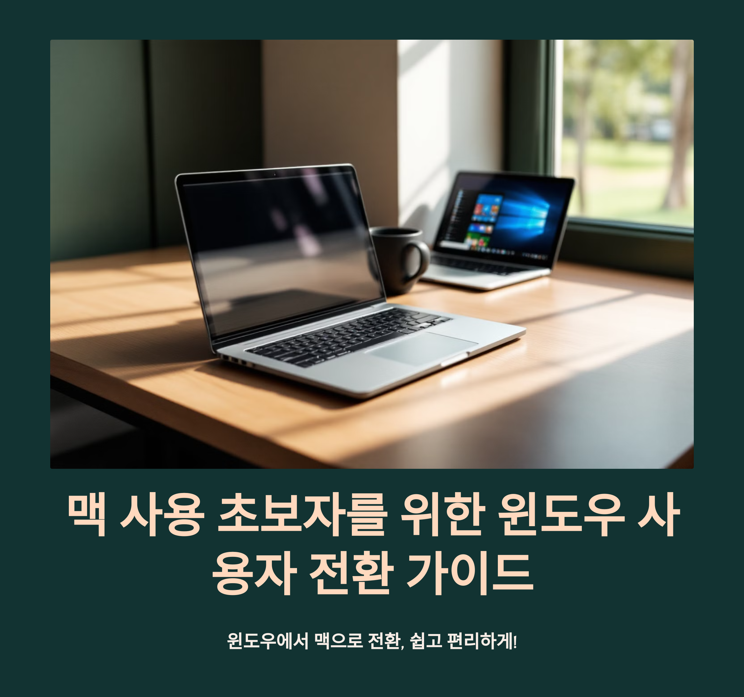윈도우 사용자라면 꼭 알아야 할 맥 설정 팁 10가지: 작업 효율을 높이는 필수 팁
