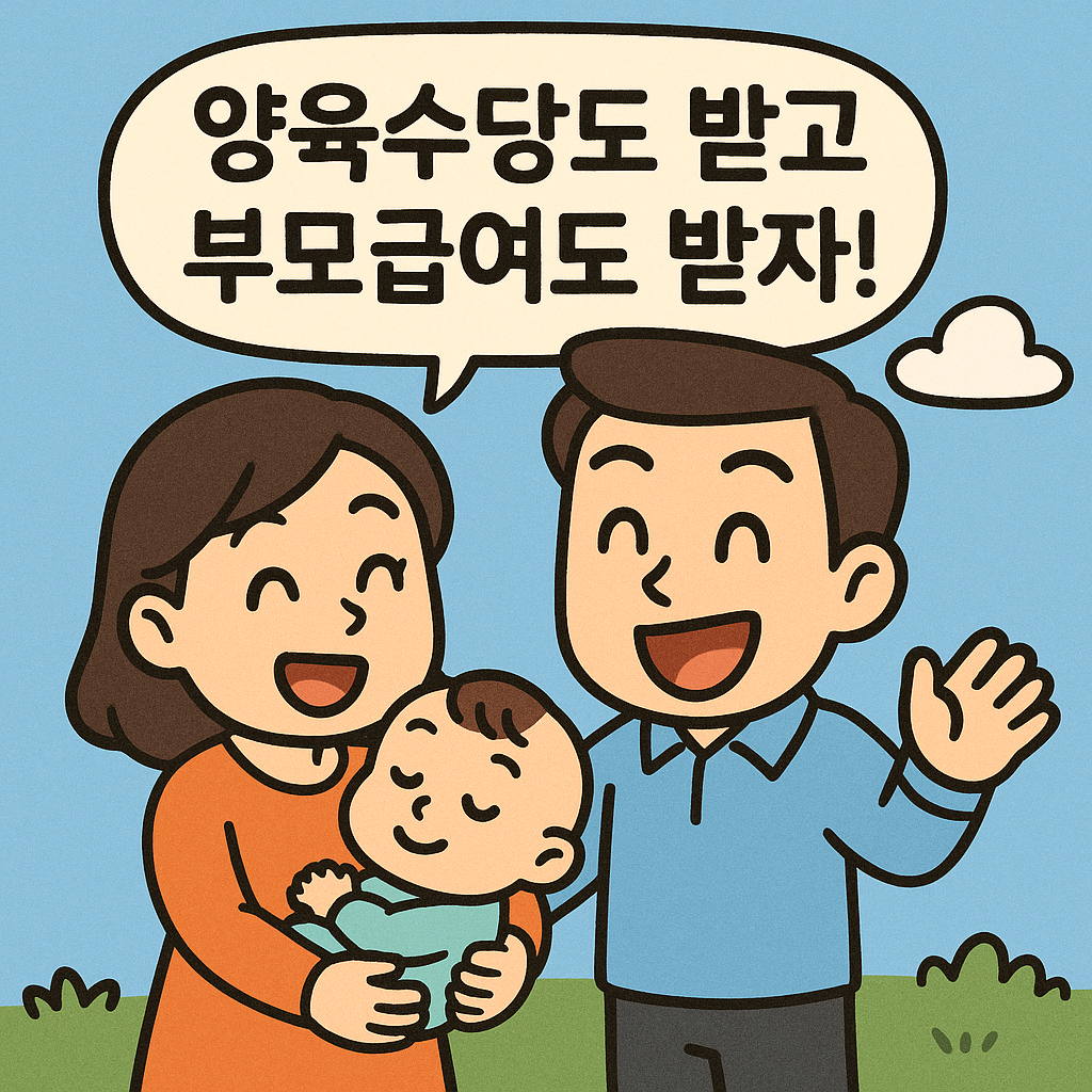 양육수당,부모급여 받으러 가자