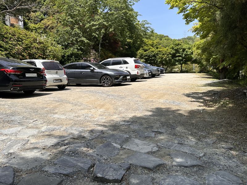 데미재 주차장