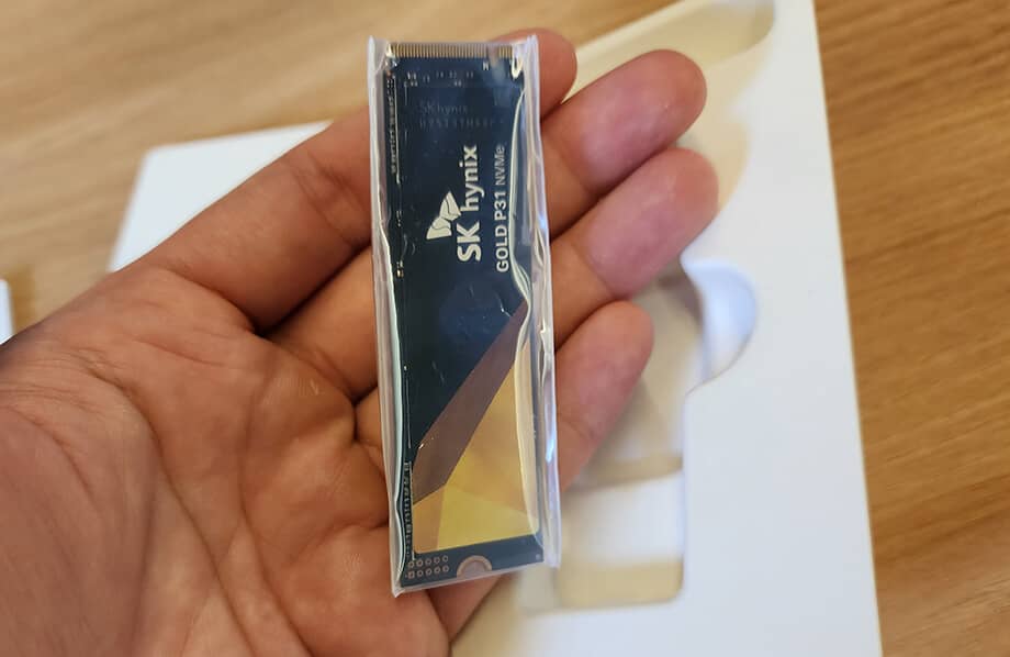 P31 NVMe SSD 2TB 종이 패키지 개봉