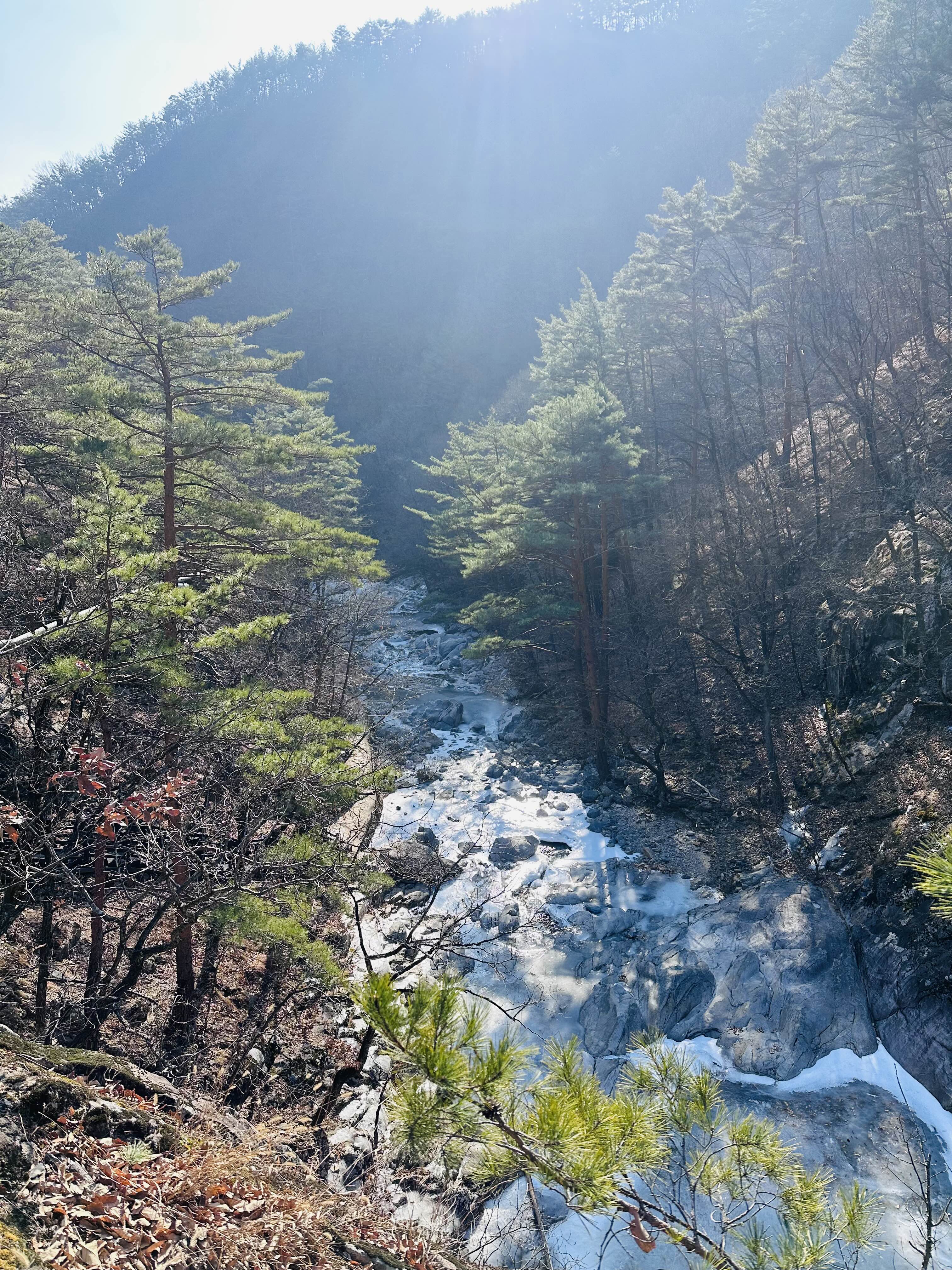 덕구온천-덕구계곡-산책길