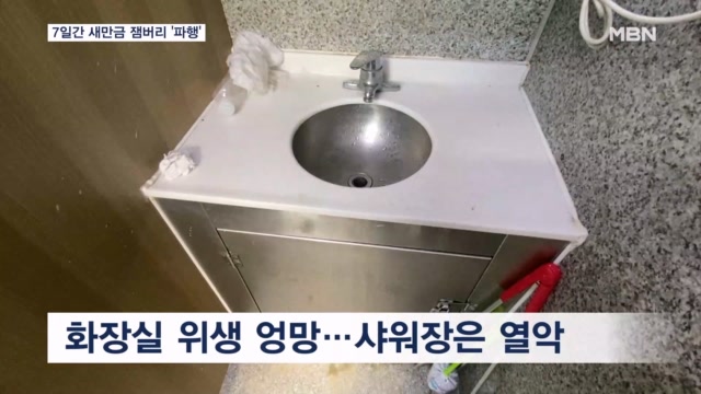 새만금 위생상태