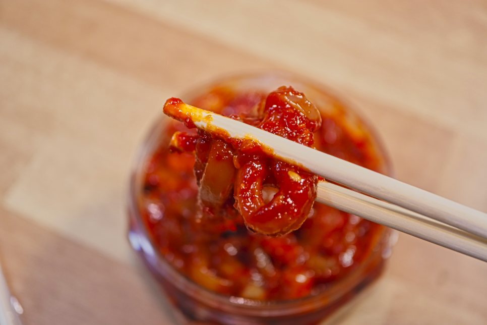 소금에 절인 오징어