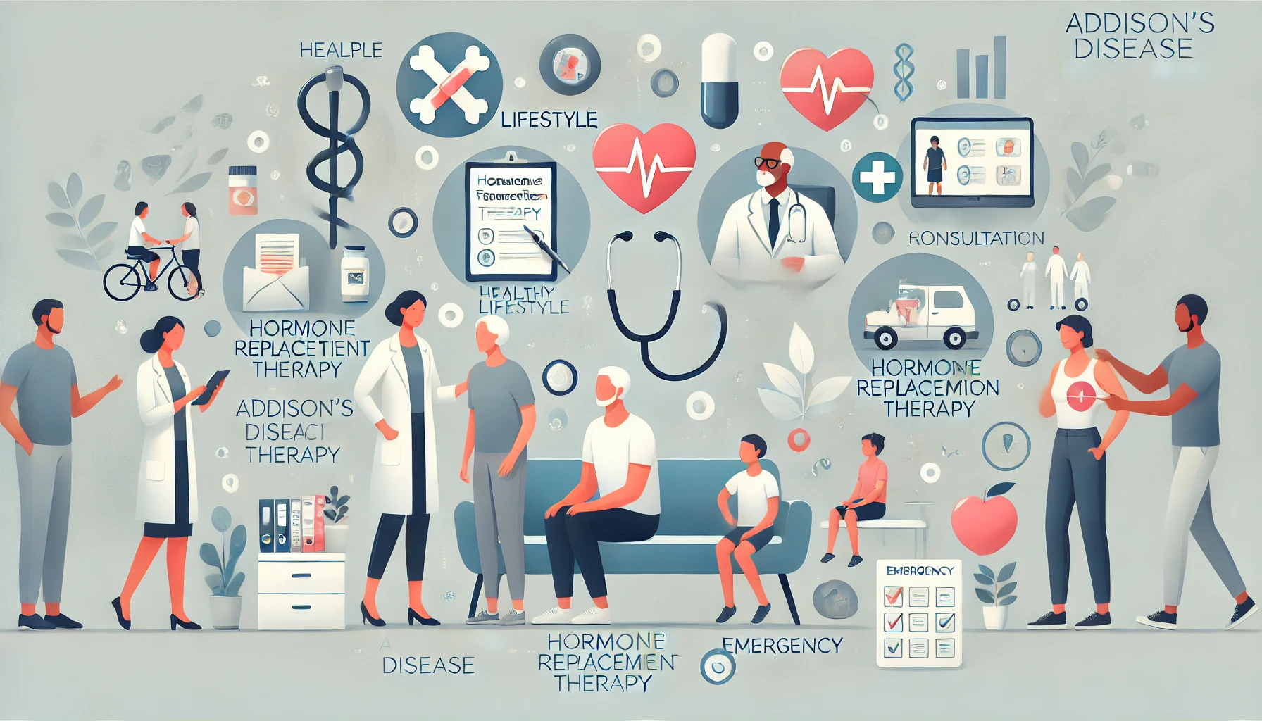 애디슨 증후군 (Addison's Disease) 증상, 진단 그리고 치료 - 결론