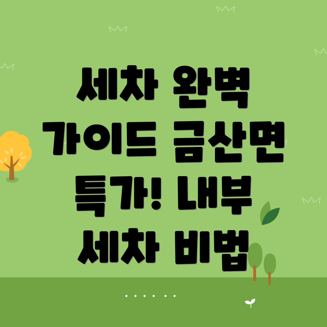 내부세차
