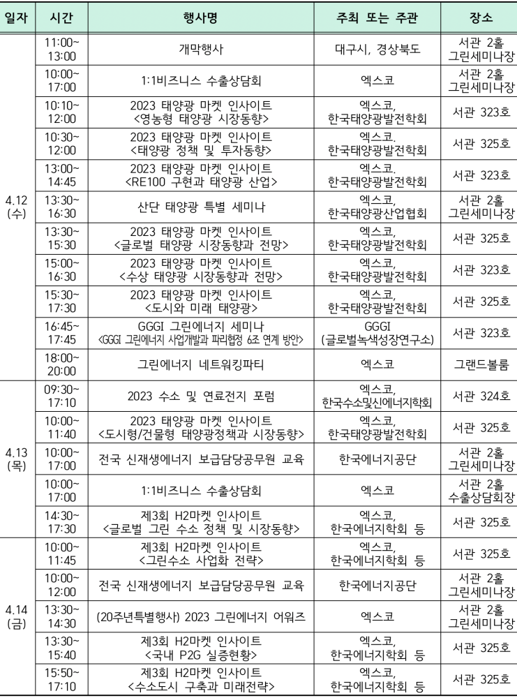 국제그린에너지엑스포