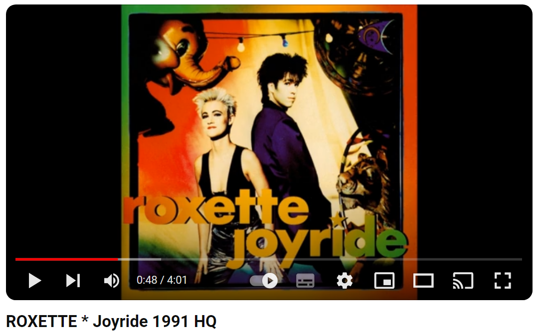 Roxette-Joyride