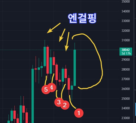 비트코인 차트분석