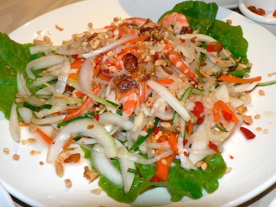 동남아풍 새우 샐러드