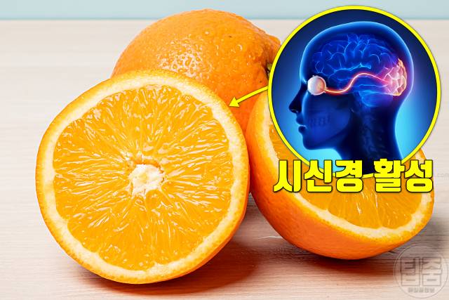 백내장에 좋은 음식 백내장 음식 오렌지