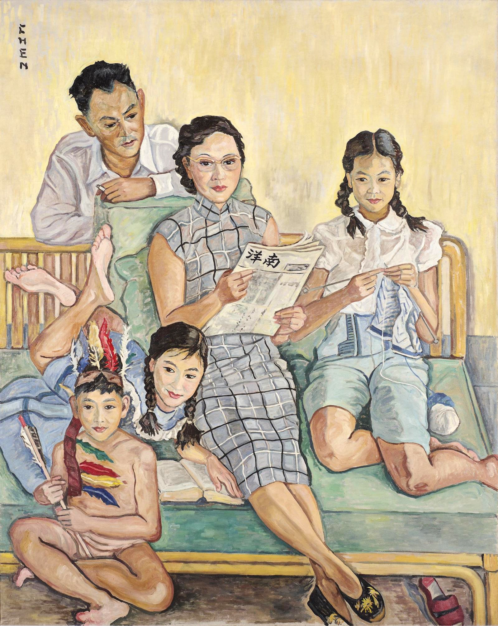 조젯 첸(Georgette Liying Chen), 장리잉(張荔英), 중국, 화가, 1906-1993
