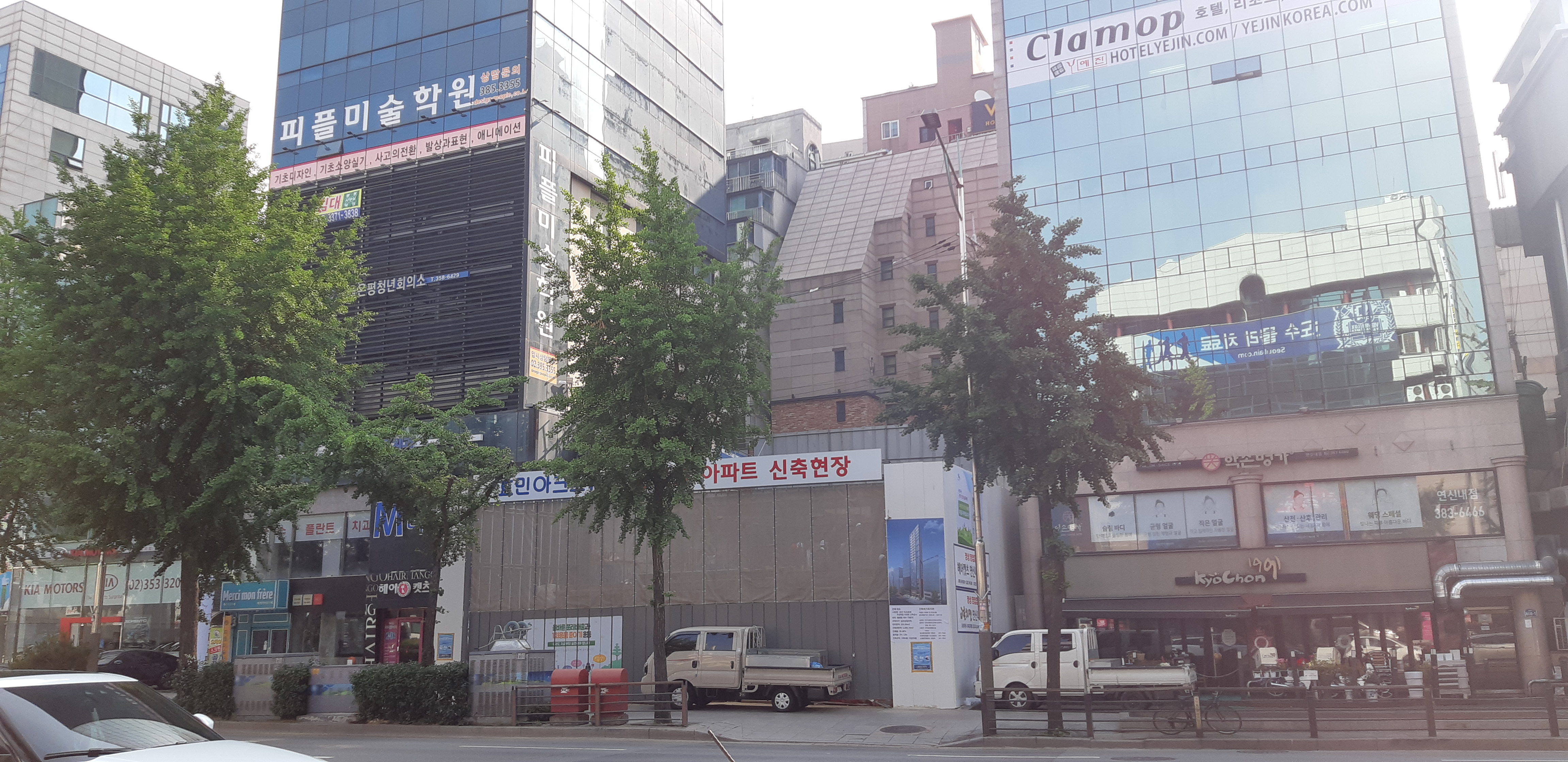 은평구 연신내역인근 건물 공사 현장 사진 38(korean construction)
