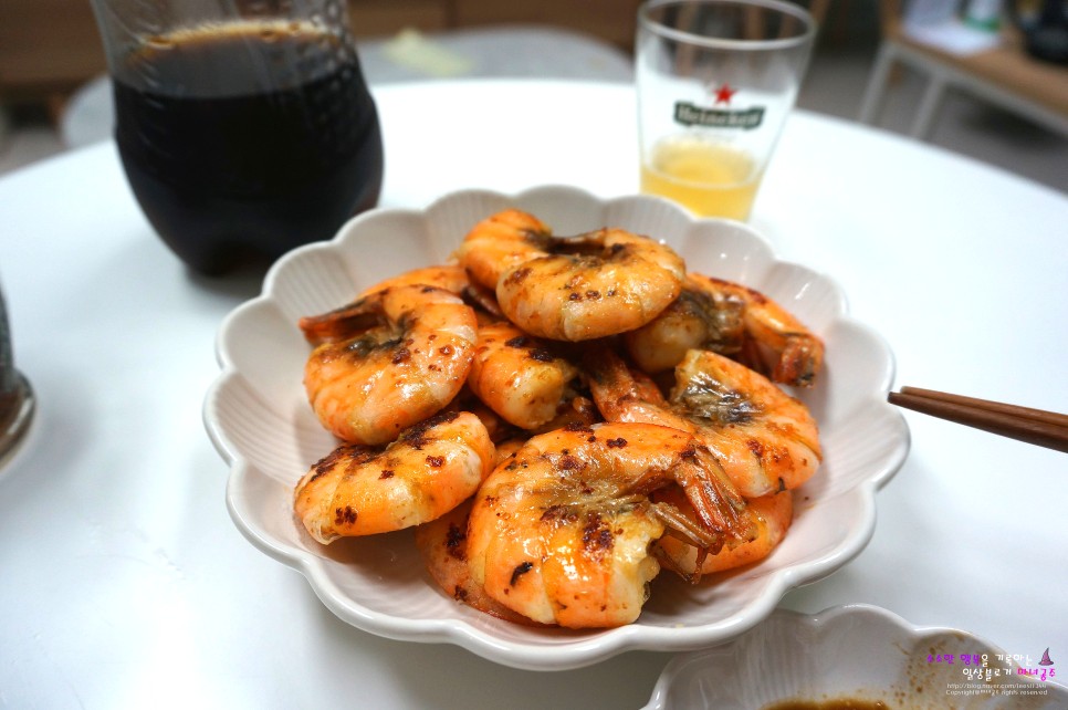 대하 새우 요리 천사수산 왕새우 18