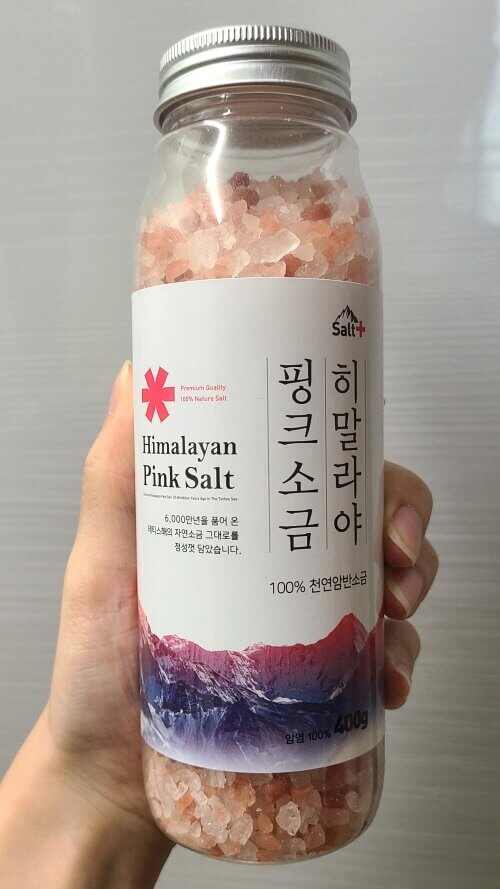  히말라야 핑크소금 + 다이소 후추그라인더 내돈내산 사용기
