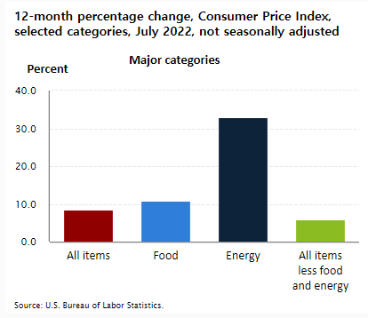 CPI categories