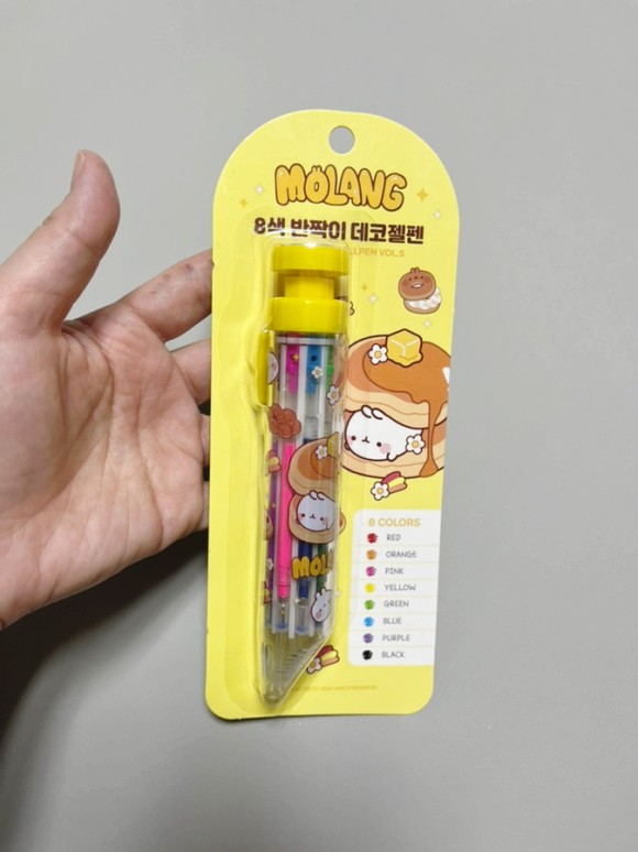 소개(몰랑이, 유니콘 팝잇가방, 필통 등) 문구도매쇼핑몰 아이토빅에서 장만한 문구류 40