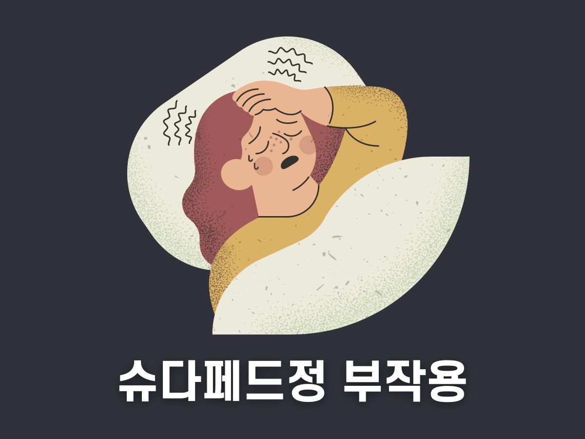 슈다페드정 부작용