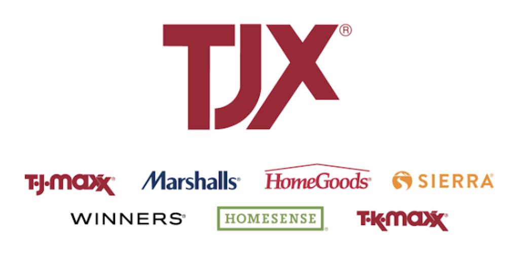 TJX 컴퍼니즈(TJX Companies) 기업 로고 및 브랜드 이미지