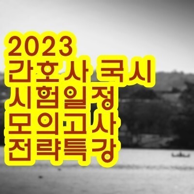  2023년 간호사 국가고시