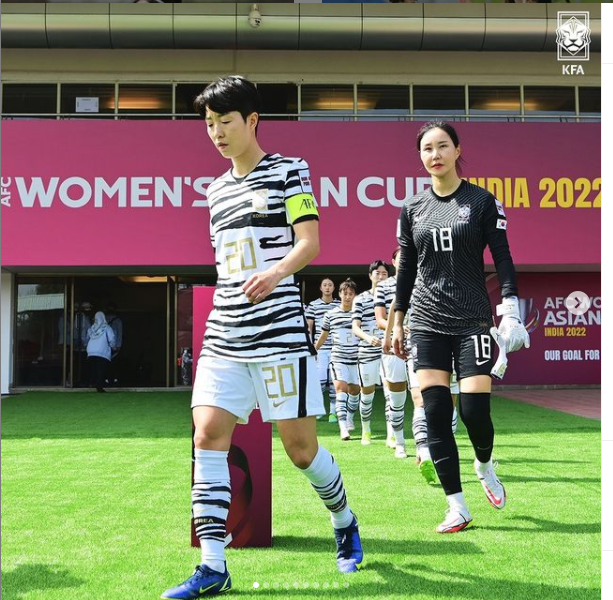 2022년2월3일 한국 필리핀 여자축구 중계 여자 아시안컵 4강