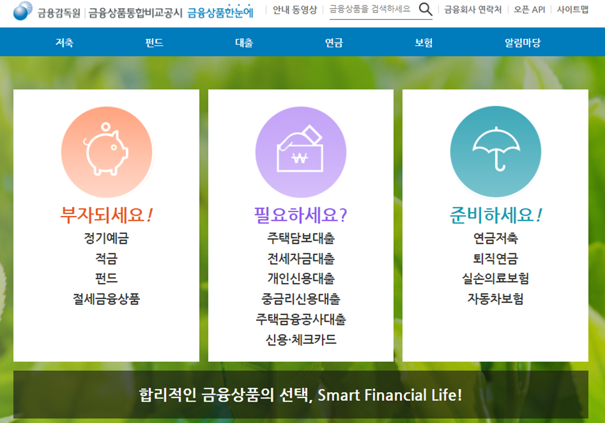 금융상품한눈에