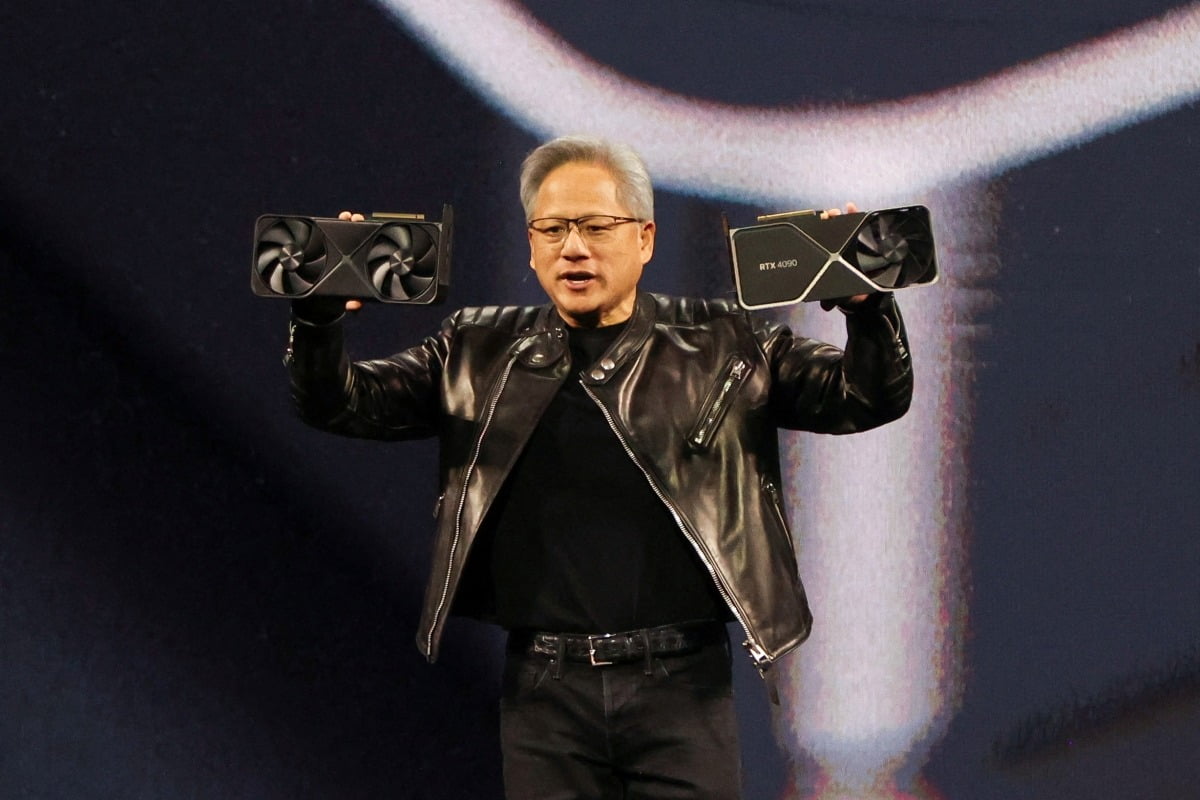 젠슨 황 엔비디아 CEO.