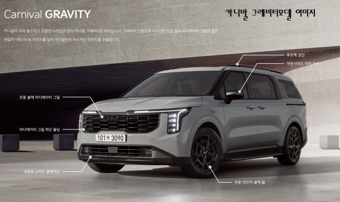 2023년 더 뉴 카니발 하이브리드 등장 - 다양한 모델 라인업과 가격 2023년 더 뉴 카니발 하이브리드 등장 - 다양한 모델 라인업과 가격