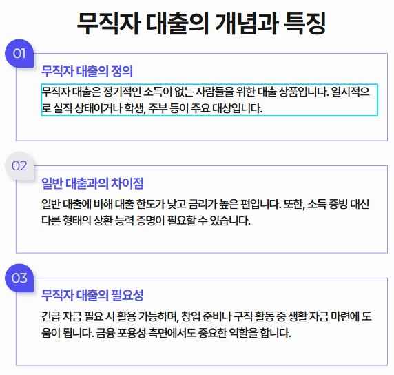 무직자-대출-개념과-특징-설명