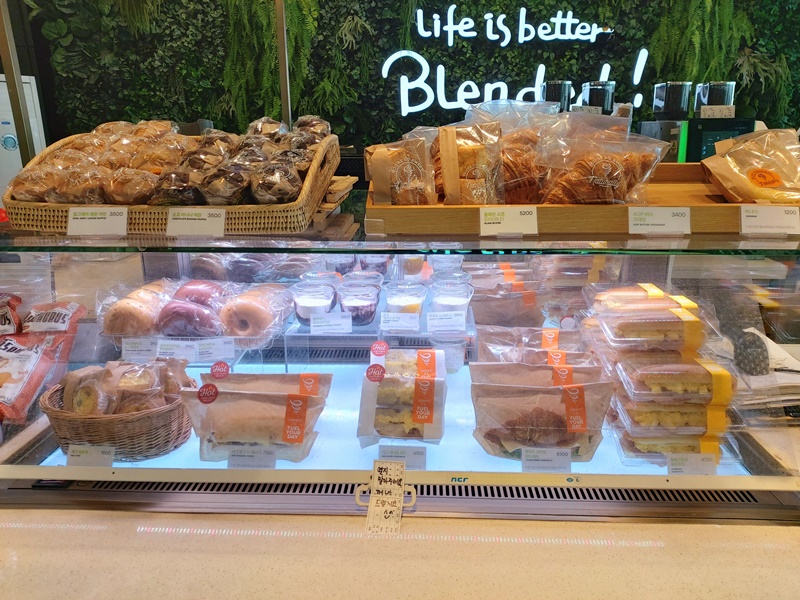 잠바주스 김포공항국내선점 샌드위치&amp;빵 메뉴 가격
