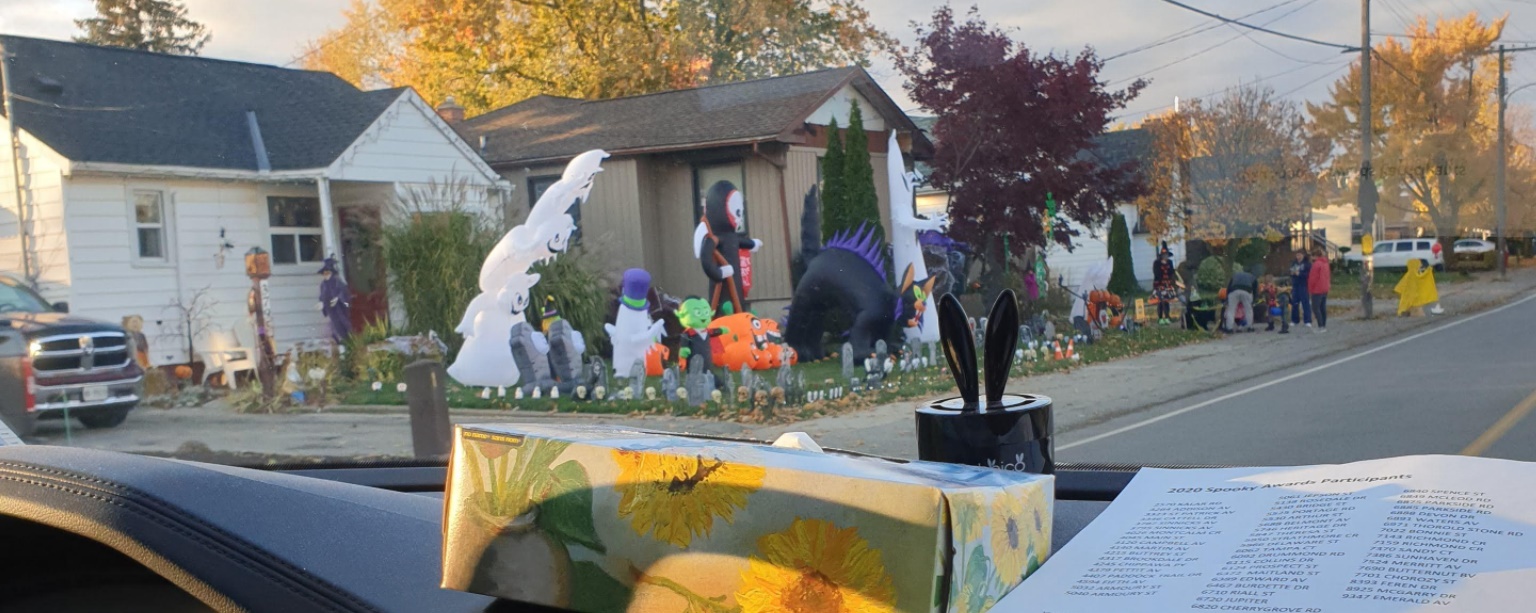  할로윈 장식 - Halloween 2020 in Canada (2020. 10. 31)