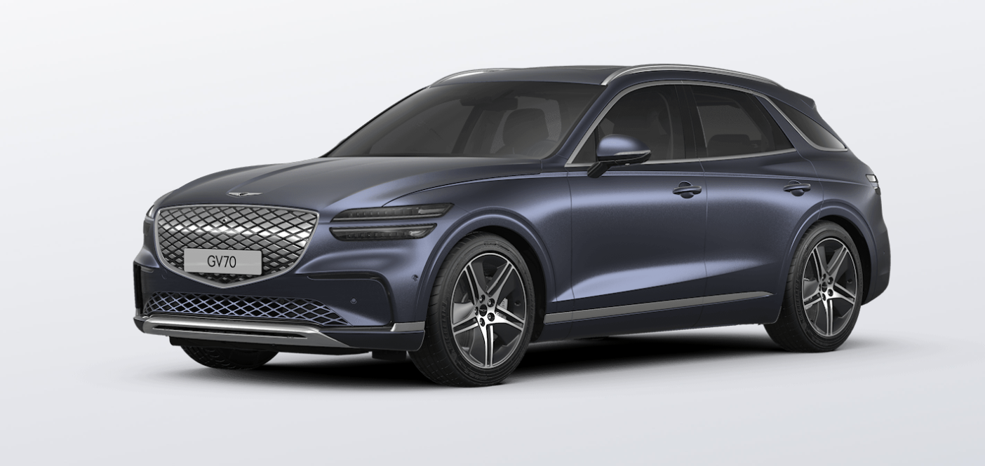 2025 제네시스 GV70 전기차 일렉트리파이드 무광 세레스 블루