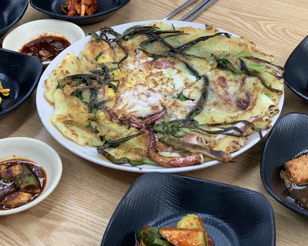 속초 다래헌 오징어파전