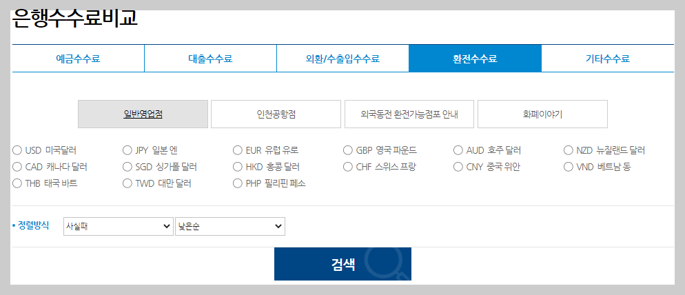 환전 수수료 비교 및 최대 우대 할인 받기 (ft.인천공항 환전 손해)
