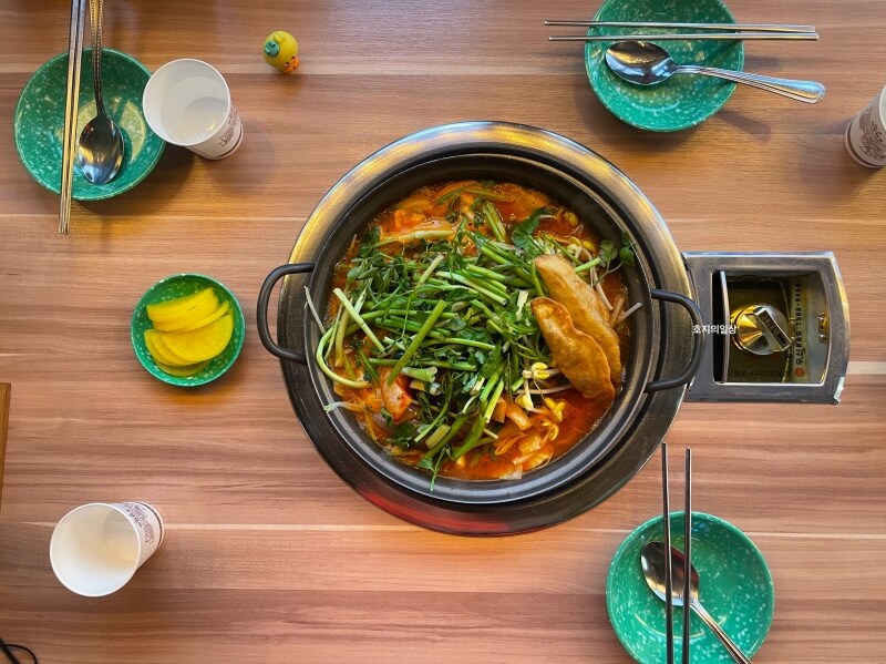 역삼역 즉떡&튀김 맛집 민들레 떡볶이 - 주문한 메뉴