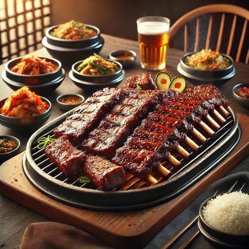la갈비 1kg 양