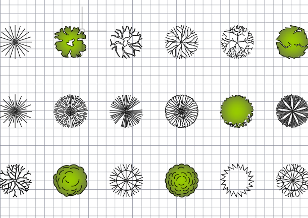 오토데스크: 오토캐드 여러가지 나무 블록 모음 Collection 4: FREE AUTOCAD TREE BLOCK 다운로드 조경 나무 캐드 블럭, 나무 블록 CAD BLOCK