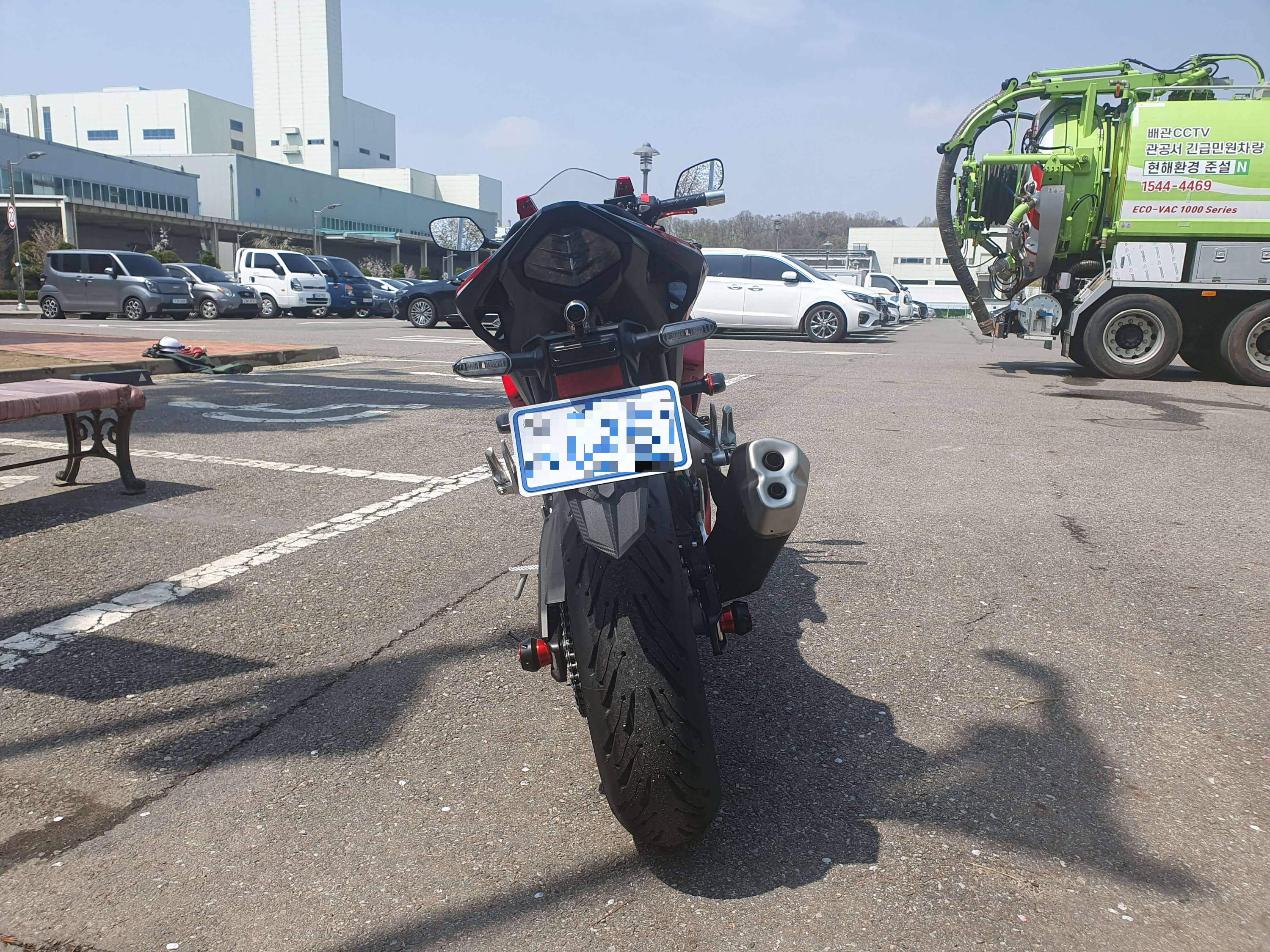 CBR500R 뒷모습