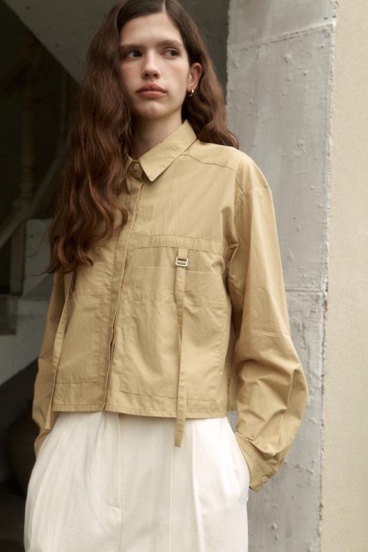 BOLD 볼드 23fw 크롭 디링 셔츠