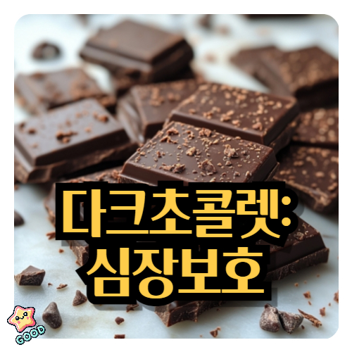 심장-다크초콜렛-