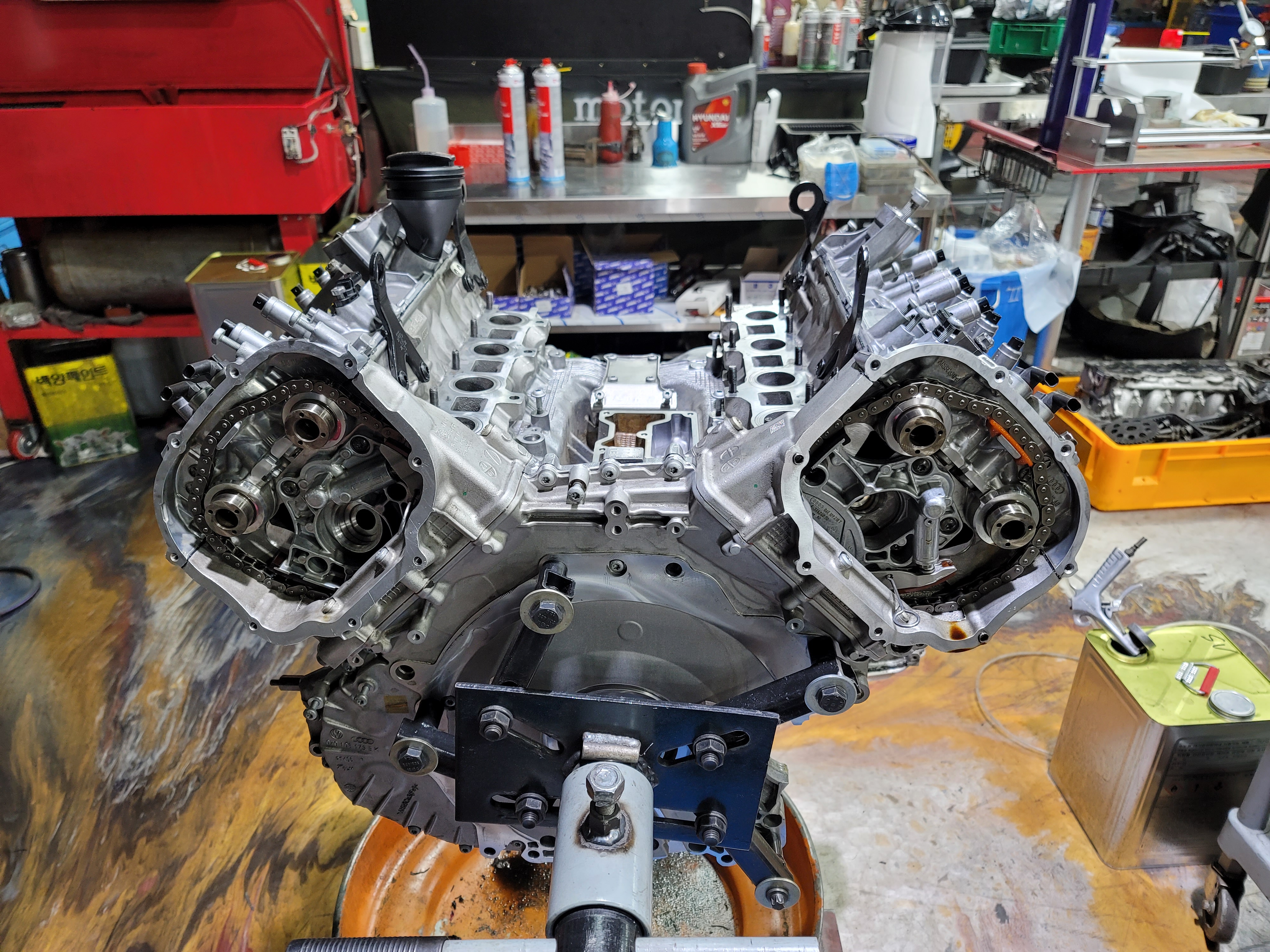  AUDI S6 4.0TFSI 엔진교환 이걸 또 해?