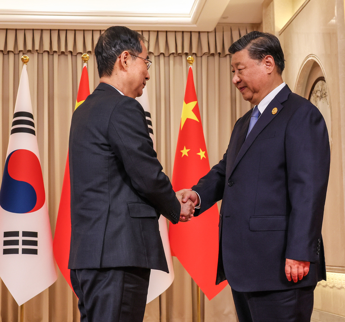  [속보] 중국 국가주석 시진핑, 한 총리의 '부산엑스포 지지' 요청에 "진지하게 검토"